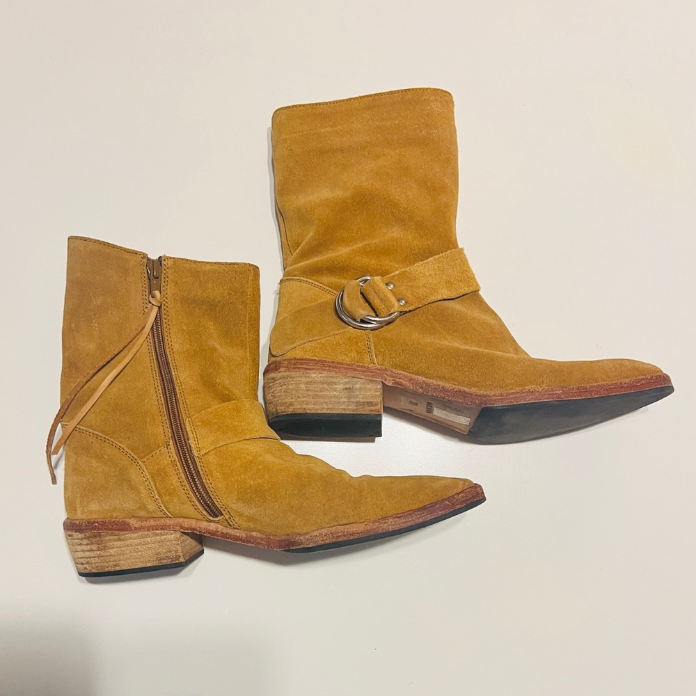 Free People suede boots